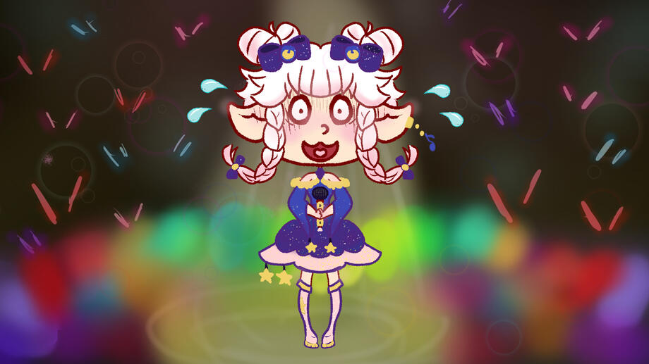 Karaoke Thumbnail (Art by LazyMoop)